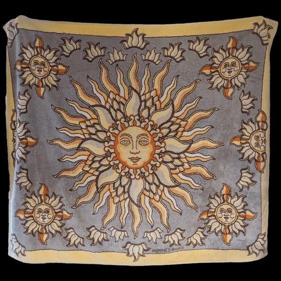 エルメス ビーチタオル XXL ドラップ・ド・パージュ カリフォルニア