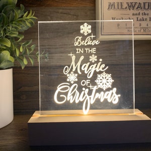 Interchangeable LED light, nightlight, accent lamp, seasonal decor, holiday decorations, wedding gift, first home, new home, four seasons