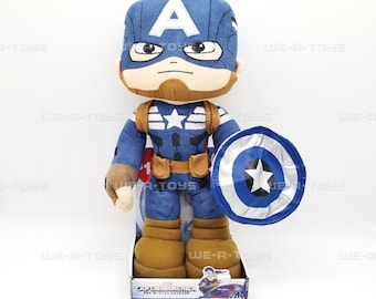 Captain America The Avengers Shield Schild Plüsch Spielzeug Stofftier Kissen Toy 
