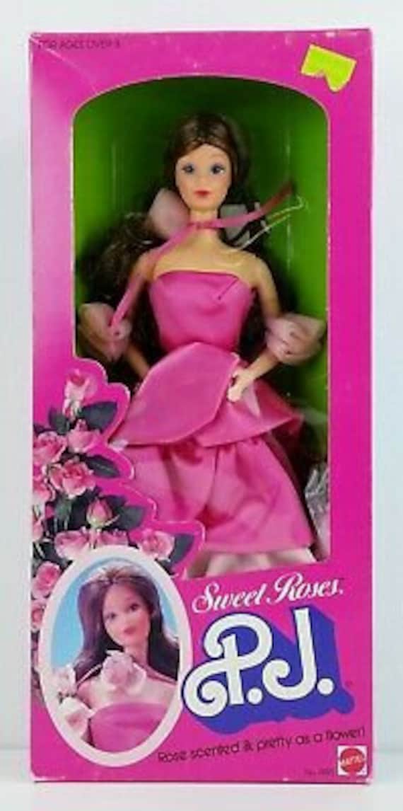 Barbie Sweet Roses PJ Rose Scented Doll 1983 Mattel No. 7455 | Etsy