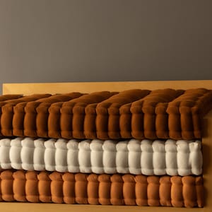 Custom Bench Cushion: Handmade Cotton Blend Window Seat Cushion