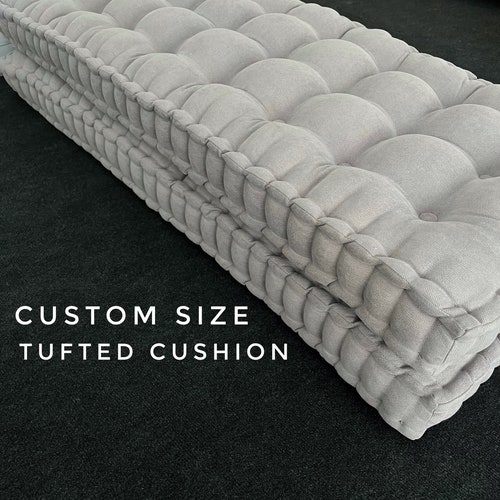Custom Size Window Seat Cushion Custom French Cushion - Etsy