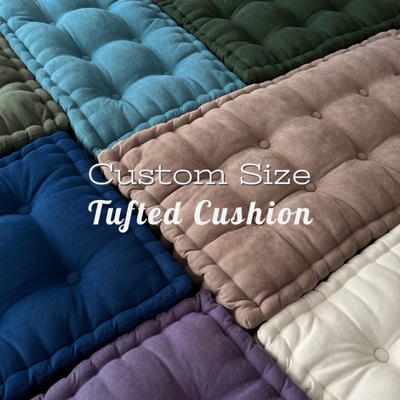 Custom Size Window Seat Cushion Custom French Cushion Etsy