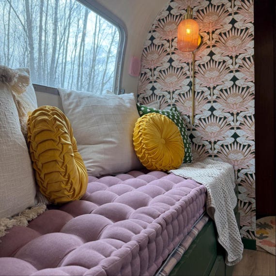 Custom Size Bay Window Cushion Custom Size Seat Cushion Custom