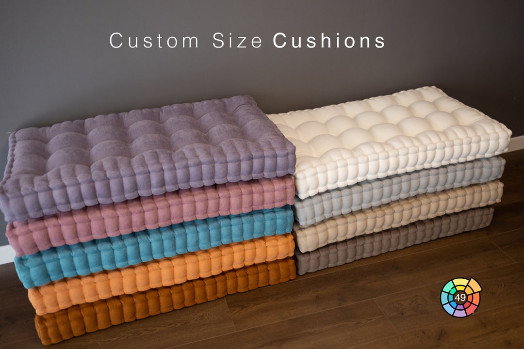 Custom Size French Cushion Custom Bench Cushion Custom - Etsy