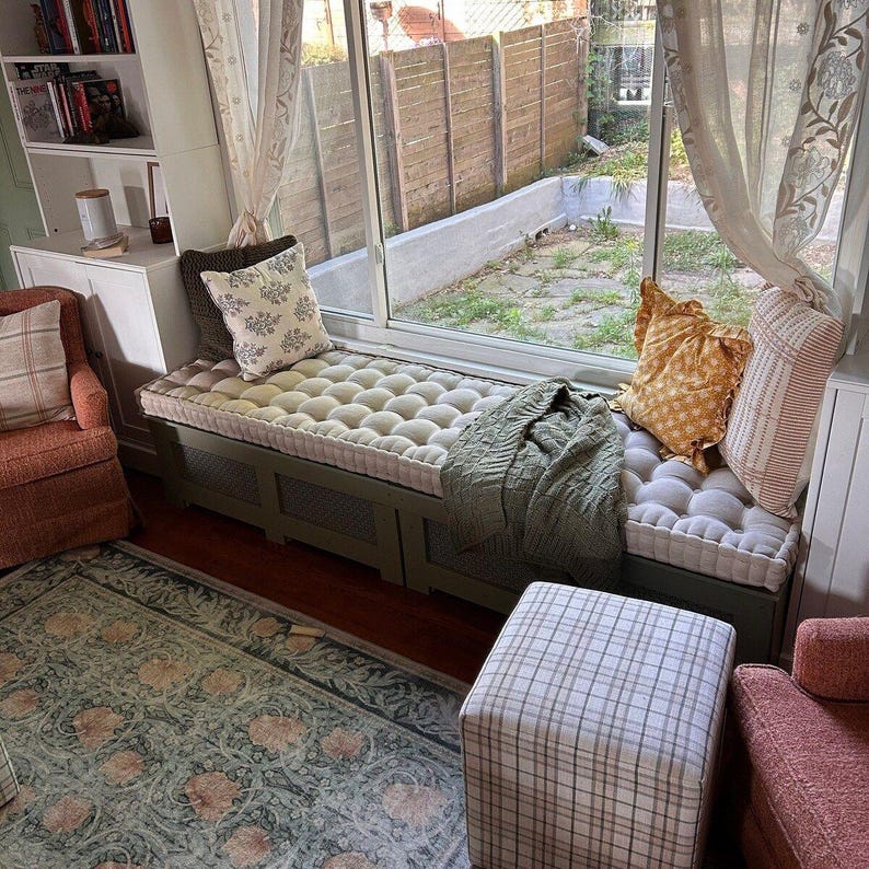 window seat cushion ideas