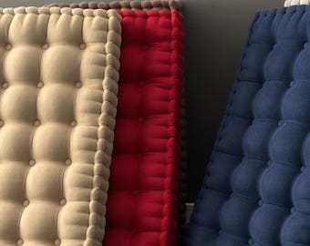 Bench Cushion | Custom Size Window Seat Cushion | Floor Cushion