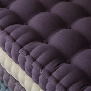 Luxury French Style Bench Cushion, Window Seat Cushion, Floor Cushion, Tufted Bench Cushion, Floor Pillow, Indoor Cushion