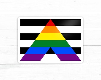 LGBTQ+ Sticker Pack - 10x Ally Sticker Pack - Waterproof Vinyl Stickers