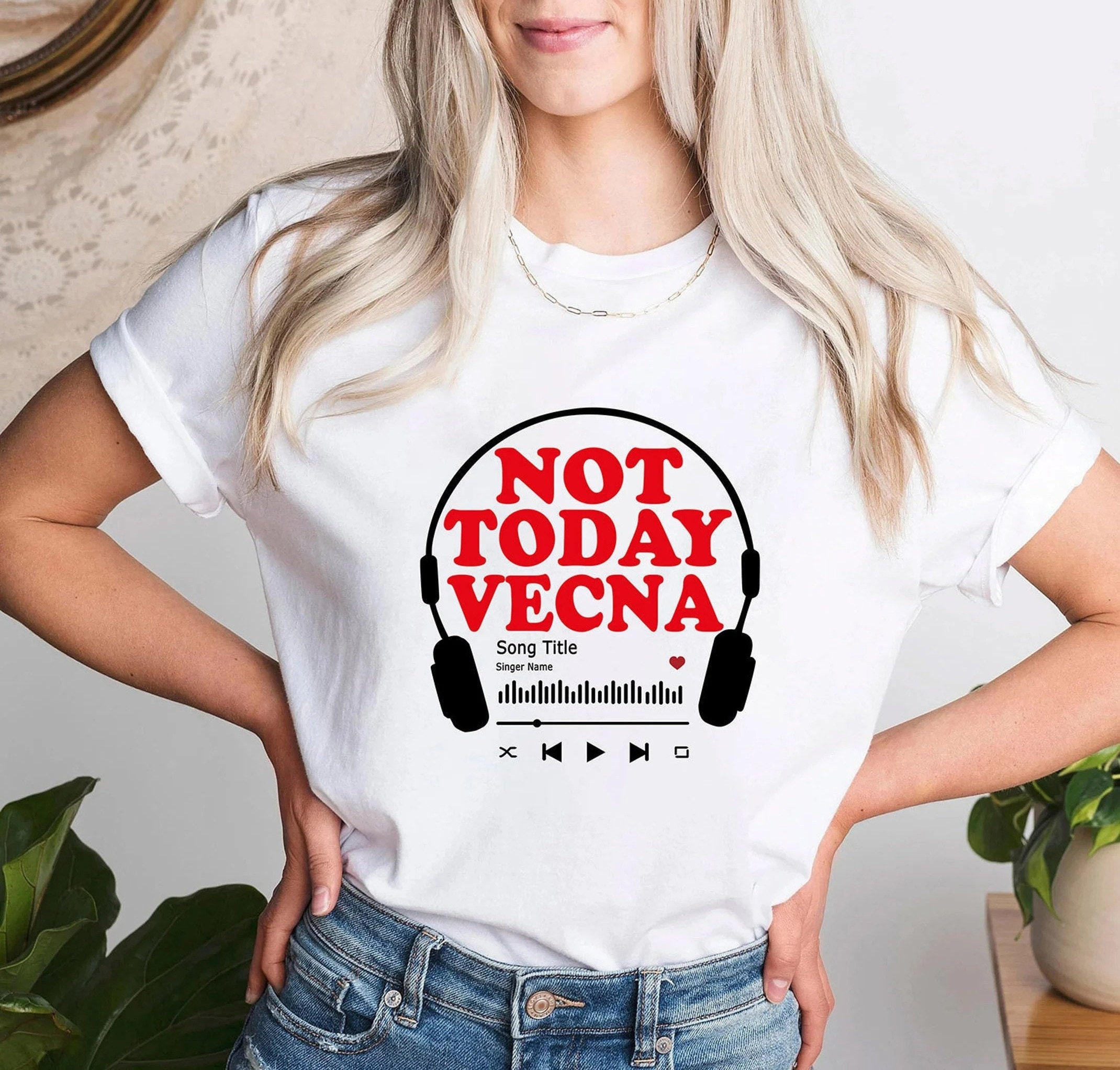 Discover Not Today Vecna Shirt, Running Up That Hil Shirt