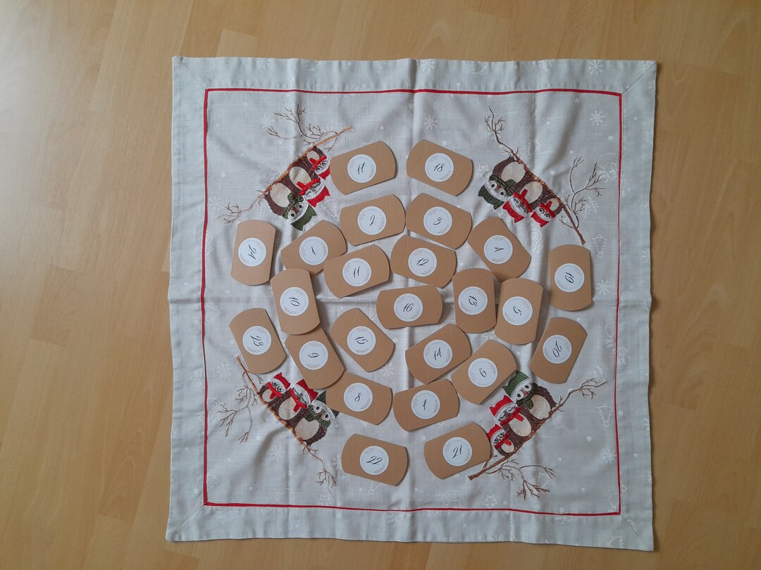 Advent Calendar Advent Calendar To Fill Advent Calendar Made Etsy Advent Calendar Advent Calendar To Fill Advent Calendar Made Etsy