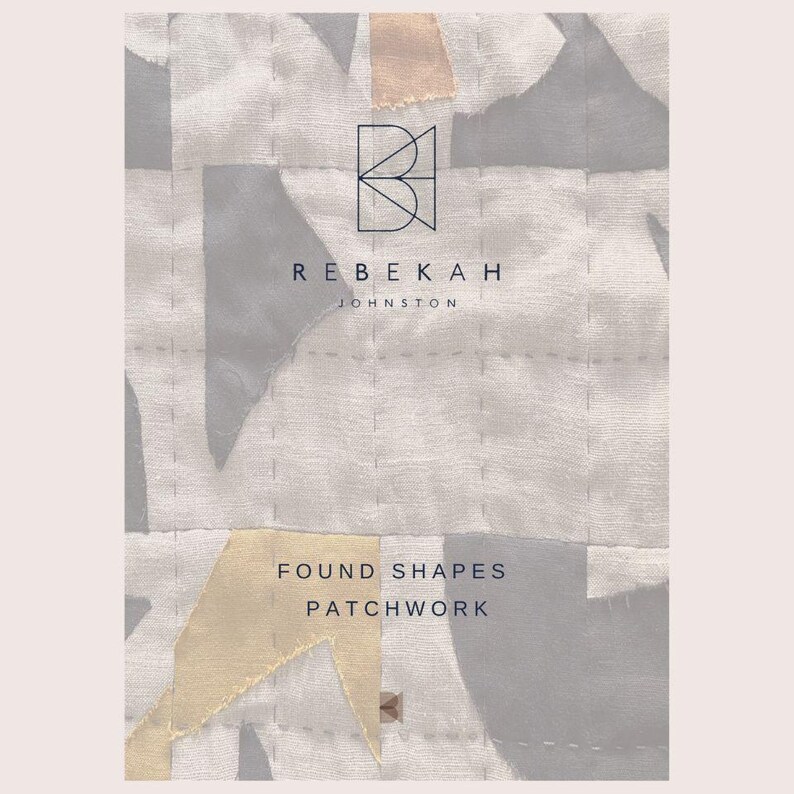 Found shapes patchwork tutorial ebook