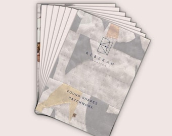 Tutorial de patchwork con formas encontradas: ¡crea arte textil con puntada lenta a partir de tus retazos de tela!