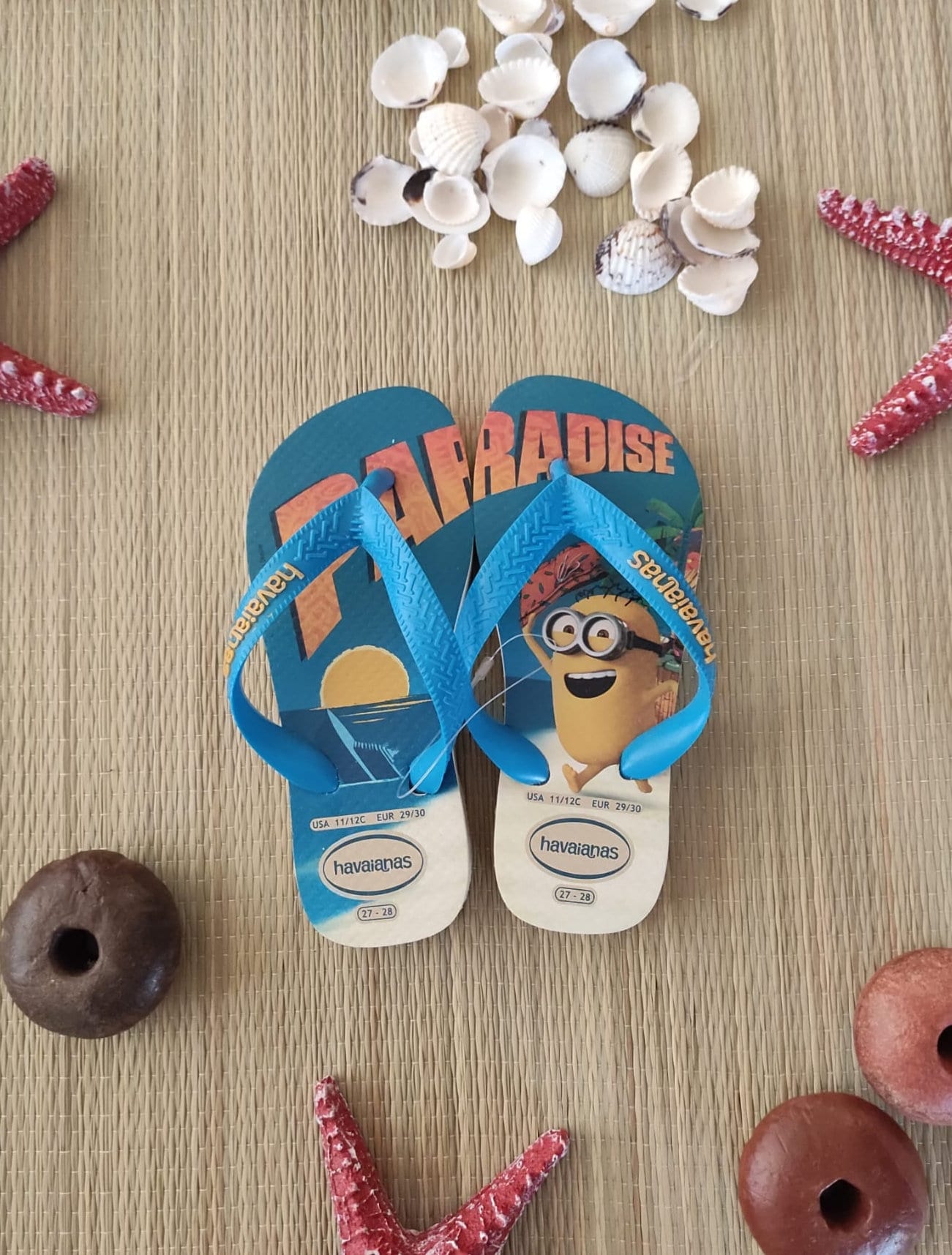 Havaianas ciabatta Minions per bambino top, abbigliamento mare
