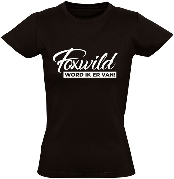 Foxwild t shirt sale