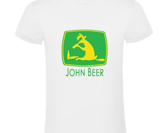 Maglietta da uomo John Beer | birra | vino | bere | festa | Festival