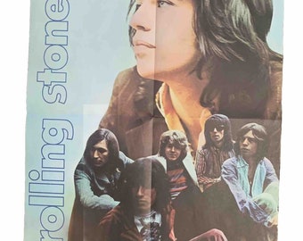 Rolling Stones Let It Bleed Original 1969 Plakat vtg Vinyl Insert Jagger LP