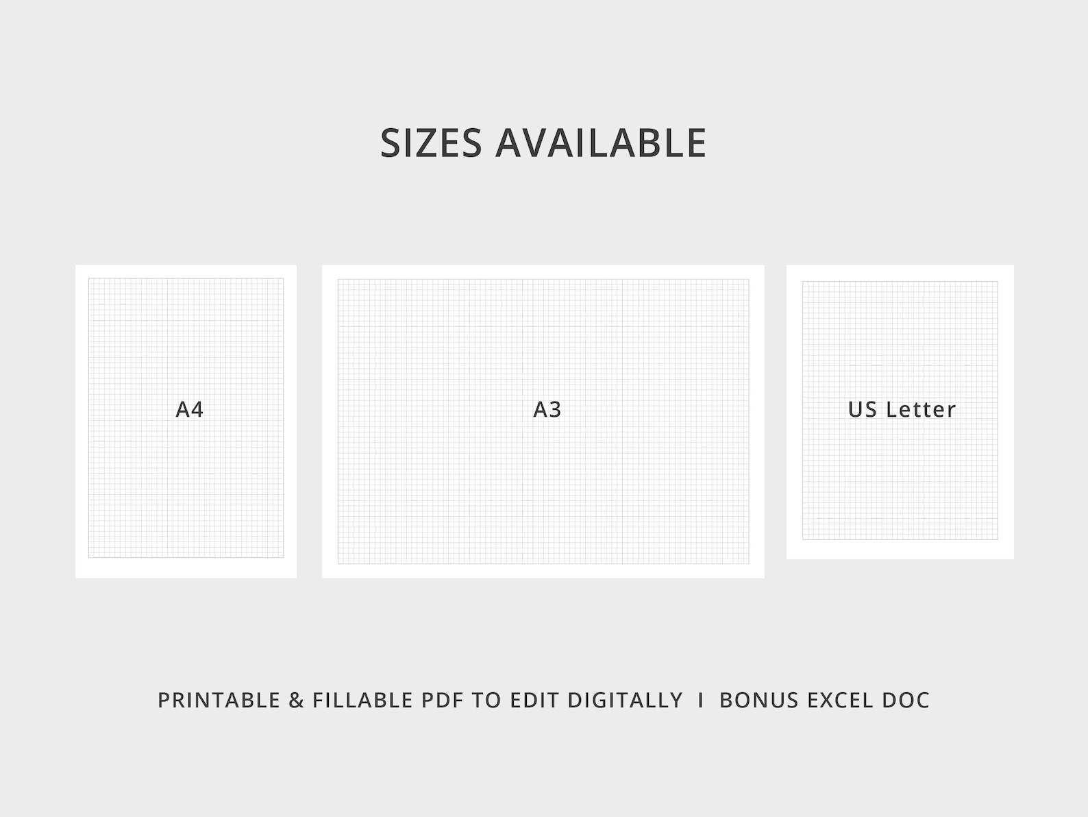 2025 Year Calendar PDF and Excel Doc | Printable and Editable Calendar ...