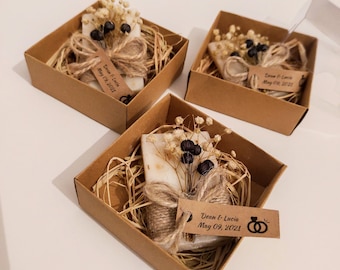 Natural Soap Favors for Your Guests, Personalized Baptism Gifts, Wedding Soap Favors, Rustic Wedding Gifts