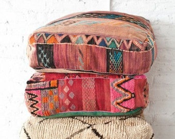 moroccan pillows floor