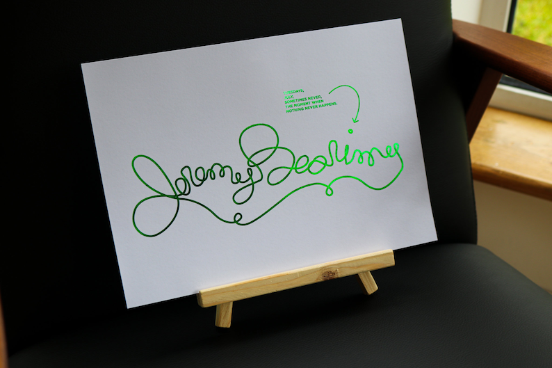 The Good Place Jeremy Bearimy Timeline A4 Foil Print Poster Etsy