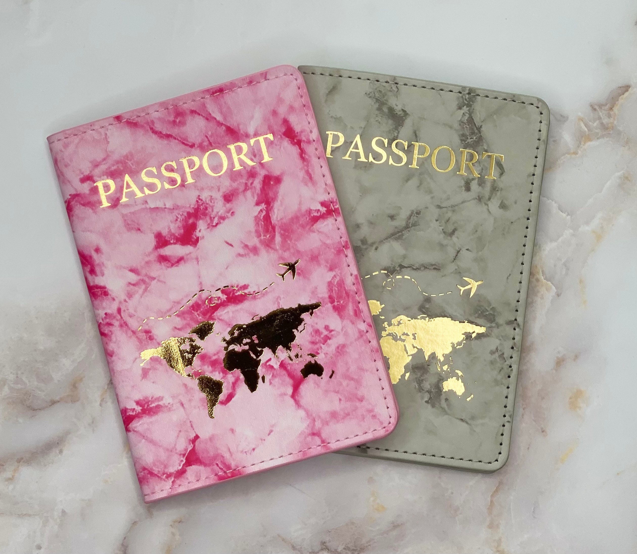 Marble Passport Cover - The Carpe Diem Store