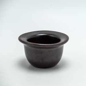 Mini glazed stoneware pot/jar. Swedish Höganäs keramik. Vintage Scandinavian