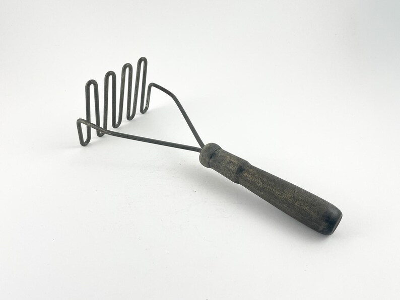 Vintage Potato Masher. Rustic Country Farmhouse Kitchen Decor. - Etsy