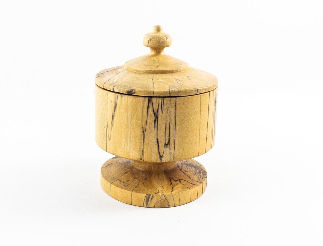 Swedish Vintage Wooden Container With Lid. Handmade Scandinavian Folk ...