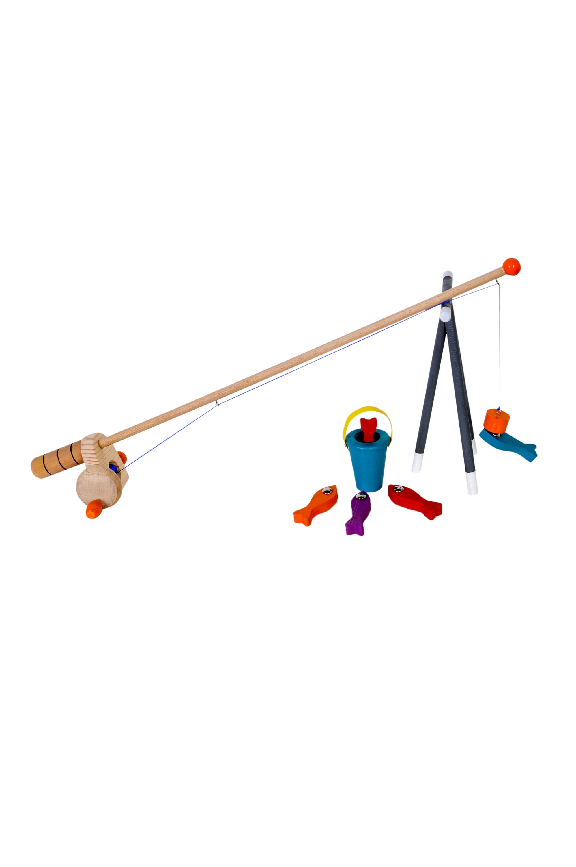 Wood Toy Fishing Rod -  Canada
