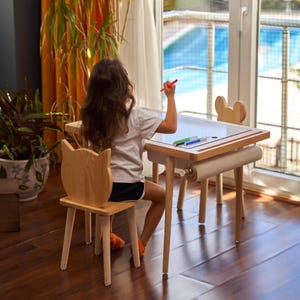 Kleinkind Geburtstagsgeschenk, Montessori Aktivität Sensorischer Tisch für Kleinkinder, Kindermöbel, Smart Studie Trofast Aufbewahrungsbehälter, Wasser Sand Spieltisch