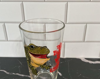 BUDWEISER Este Bud es para ti Bud Frog 1996 Vaso de cerveza de colección retirado