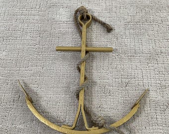 Décoration de table ancre de bateau et corde, thème nautique