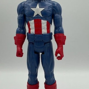 Captain America 11.5 inch Action Figure.Hasbro.EUC image 1