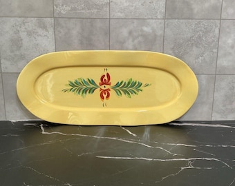 Southern Living Gail Pittman Plateau Ovale Siena Garland 15x6,5.EUC