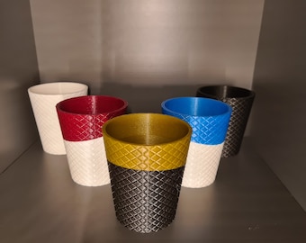 Cube Cup Galaxy | | multicolores Imprimé en 3D