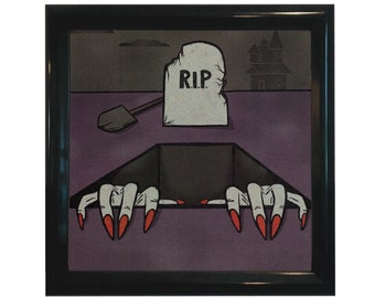 Beyond the Grave Mini Print 5”x5”