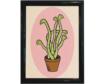 Snake Plant Print 8”x10”