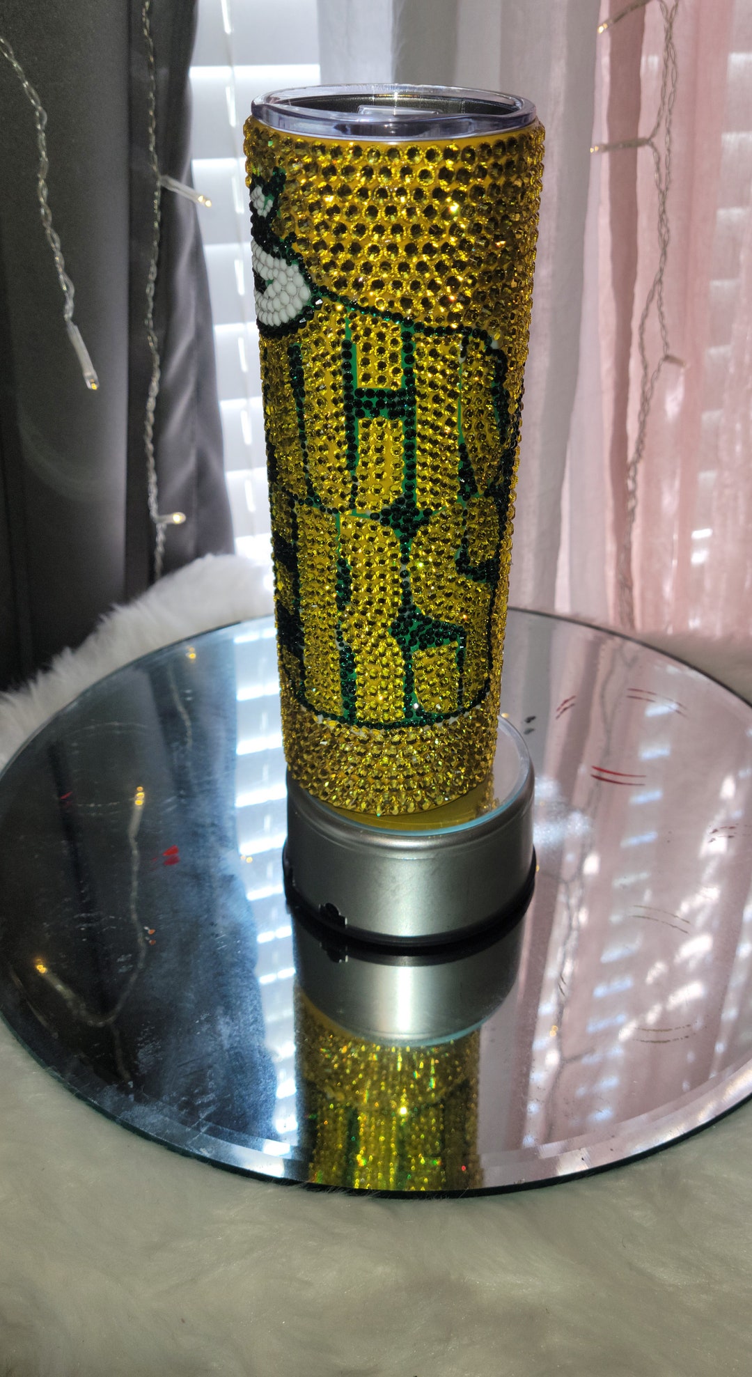 Packer Rhinestone Designs Green Bay Packers Rhinestone Tumbler - Etsy