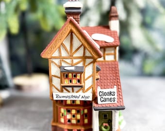 Department 56 Bumpstead Nye Cloaks & Canes | Dickens Village | Christmas Village | Dept 56 | Heritage Village | Lighted Village House