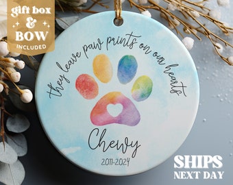 Pet Memorial Gift, Memorial Ornament, Custom Ornament, Pet Memorial, Christmas Ornaments, Custom Pet Ornament, Christmas Gift #52