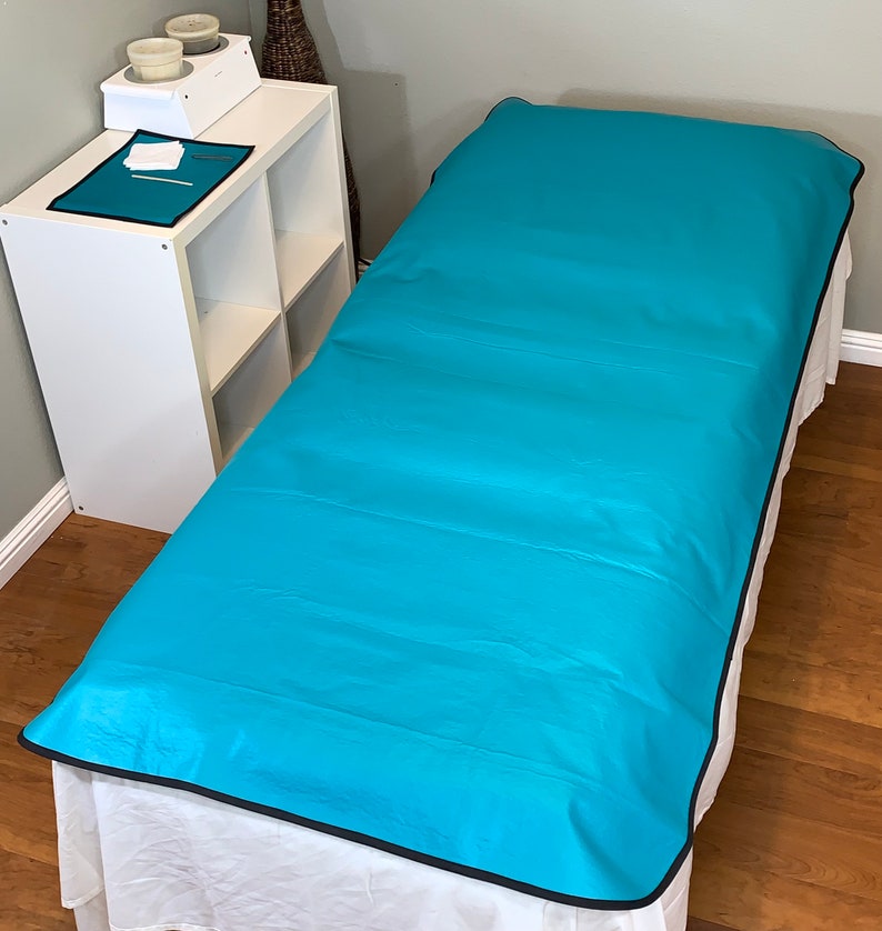 Sugaring and Waxing Mats Aqua