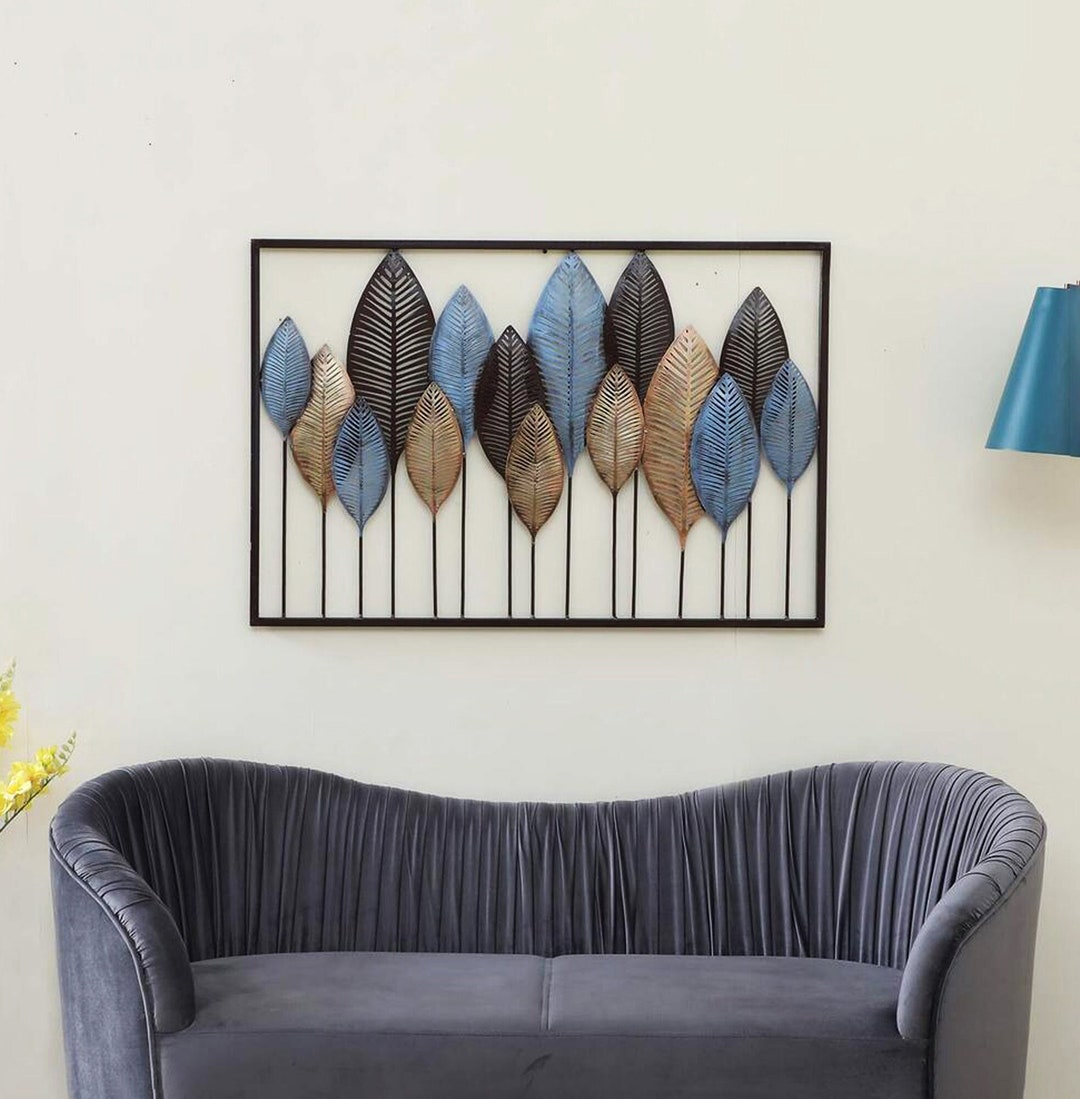 Metal Wall Art Frame Etsy