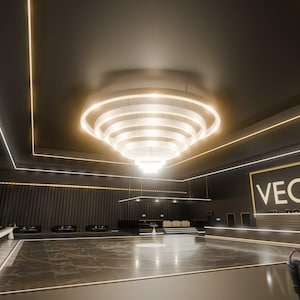 FiveM MLO West Vinewood Luxe Nachtclub, Zwart Goud Wit, 24 Kamers (Digitale Download)