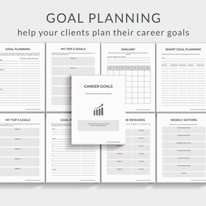 Printable Career Plan Workbook, Career Plan printable, Career Planning tools, Career Coaching printable pdf, Career Toolkit, Career Change