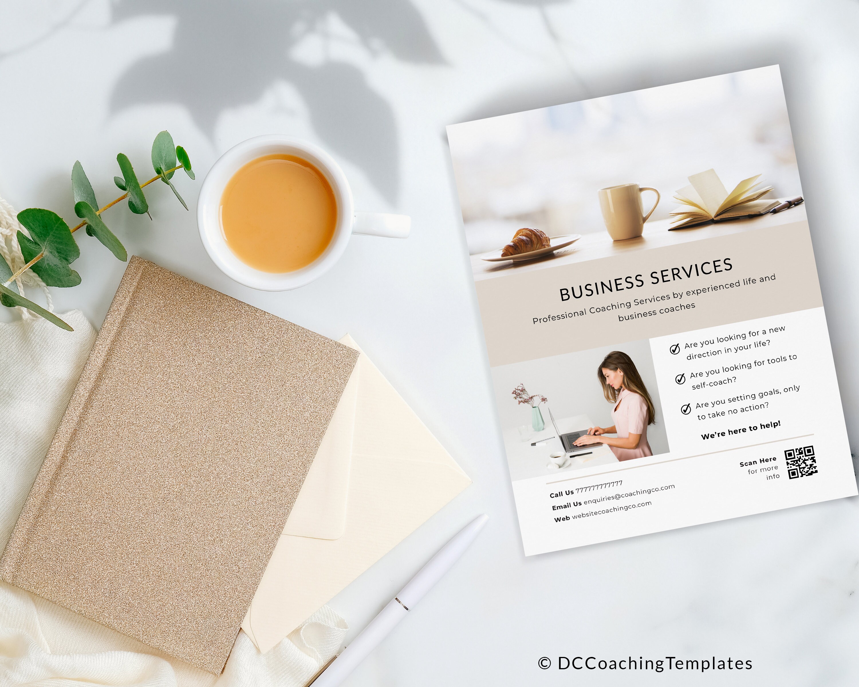 Flyer Template Business, Service Flyer Template, Flyer Template Canva ...