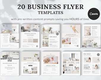 Business Flyer Templates, Business Flyer Design, Marketing Flyer, Small Business Leaflet, Canva Template Flyer, Flyer Template Business