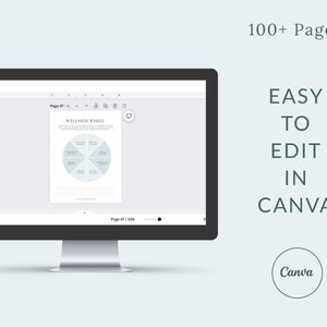 Wellness Coaching Worksheets Canva Templates, Wellness Business, Health and Wellness Templates, Wellness Coach, Wellbeing Coach Life coach