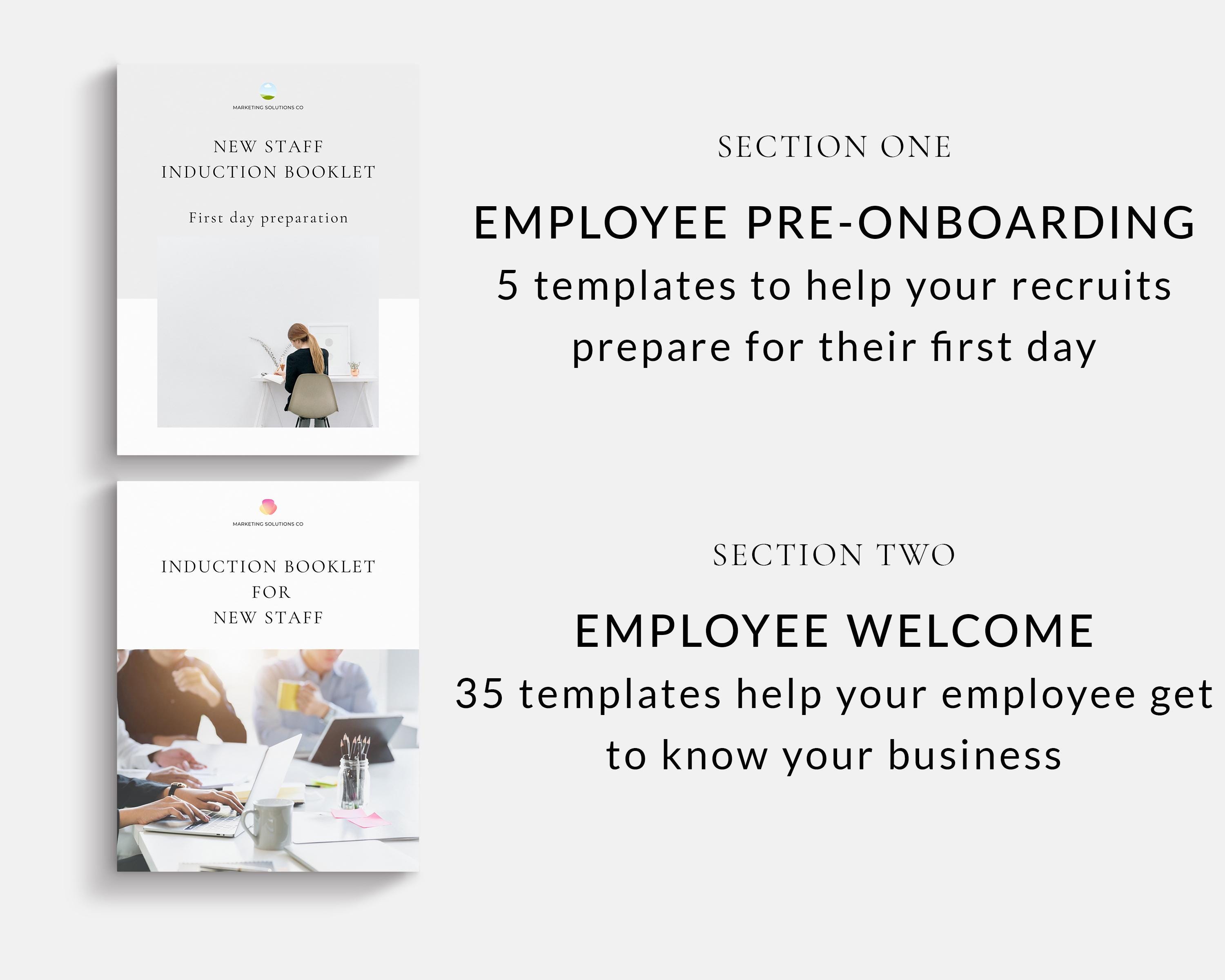 Employee Onboarding Templates, Employee Welcome Pack, Employee Handbook ...