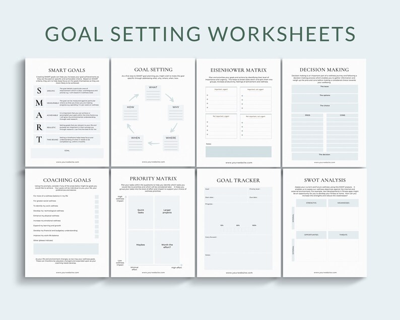 Wellness Coaching Worksheets Canva Templates, Wellness Business, Health and Wellness Templates, Wellness Coach, Wellbeing Coach Life coach